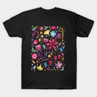 Hedgerow Wild Flowers T-Shirt